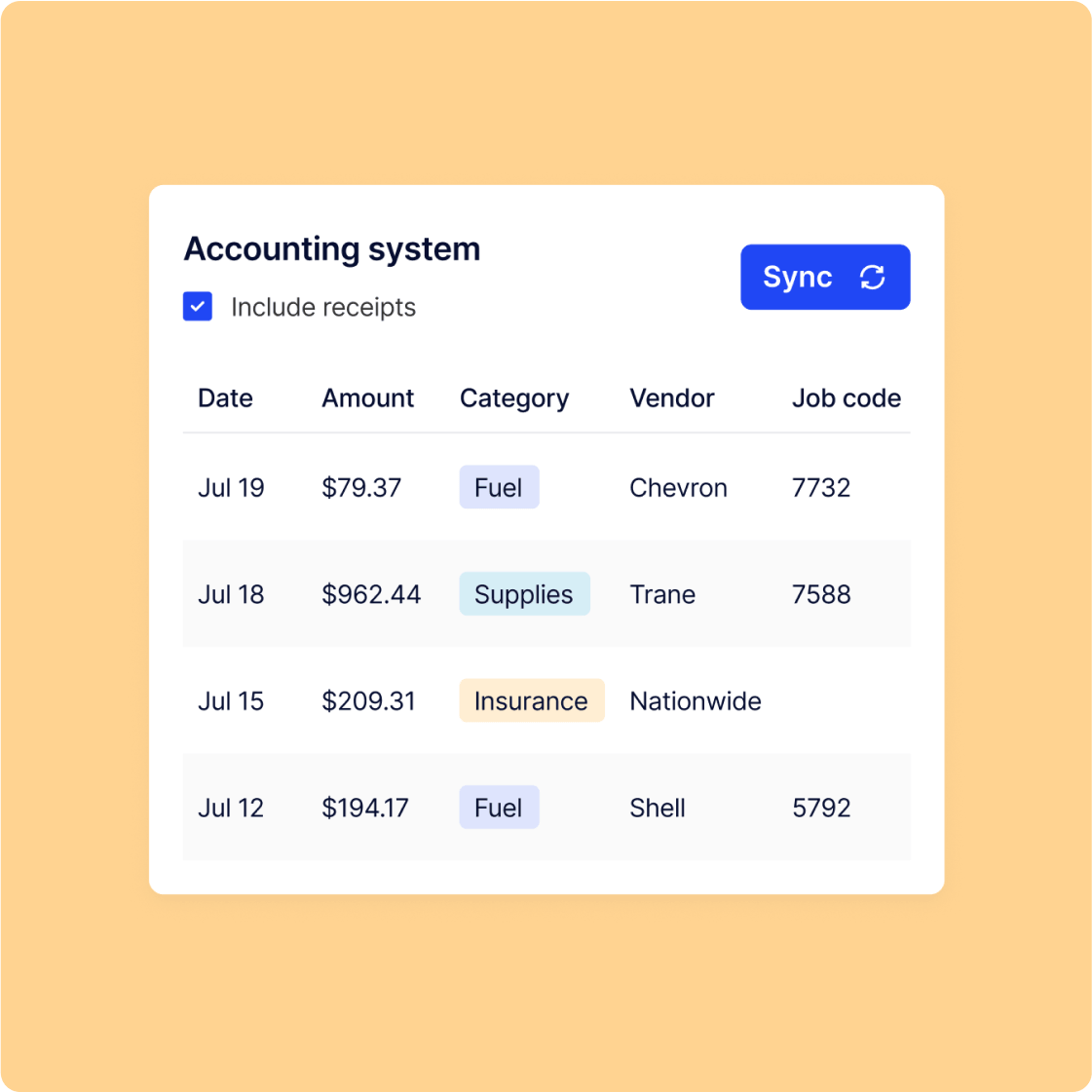 Accounting UI